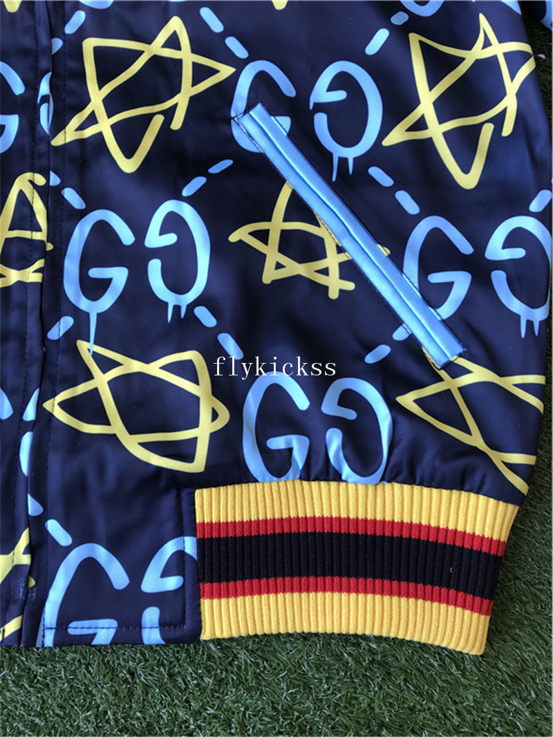 GC Blue Colorful Jacket